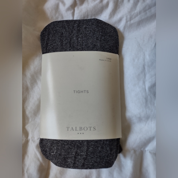 NWT Talbot's Dark Gray Tights - Large - Picture 1 of 2